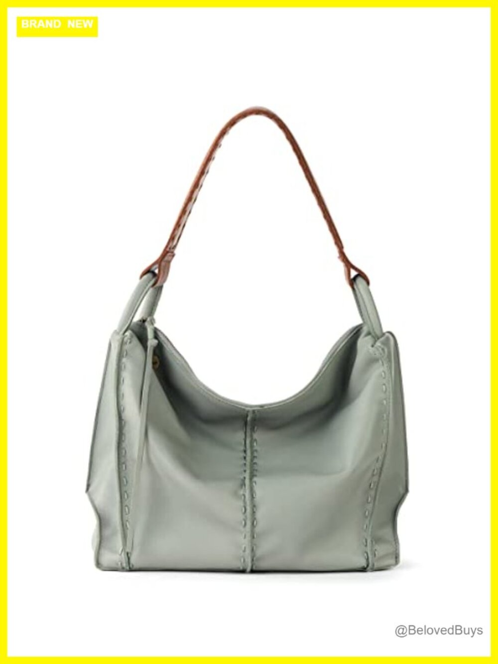Premium Leather Large Hobo Handbag for Travel